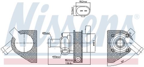 додатковий водяний насос (контур охолоджувальної рідини) додатковий водяний насос (контур охолоджувальної рідини)