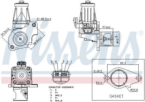 Клапан системи рециркуляції ВГ
