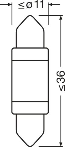 Лампа розжарювання, світильник салону
