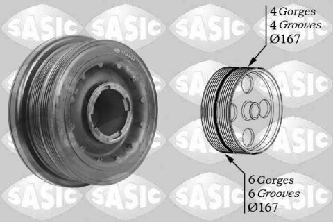 Шкив, коленчатый вал