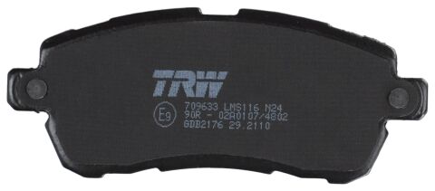 Комплект тормозных колодок, дисковый тормоз