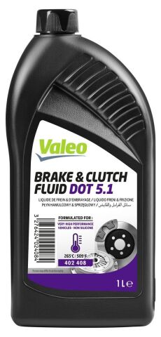 Гальмівна рідина VALEO DOT 5.1, 1 літр