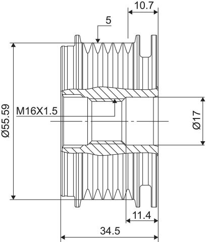 Механизм свободного хода генератора