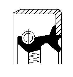 Уплотняющее кольцо, дифференциал