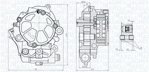 Помпа оливи ducato 06- fiat