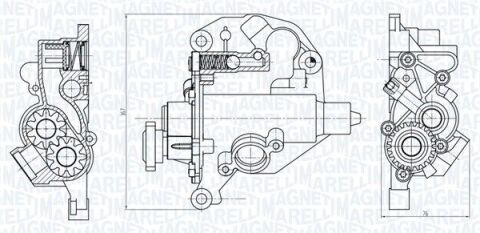 Помпа оливи vw, audi, skoda, 1,8-2,0tfsi/tsi