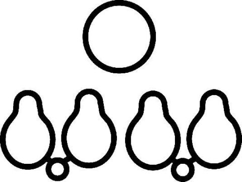 Ущільнення, впускний колектор