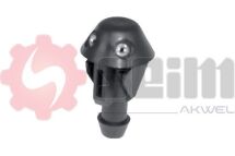 Форсунка подачі води для миття, система склоочисників