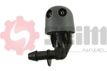 Форсунка подачі води для миття, система склоочисників