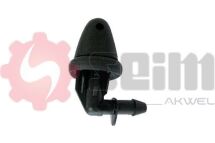 Форсунка подачі води для миття, система склоочисників