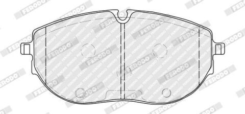 Колодки гальмівні дискові (комплект 4 шт)