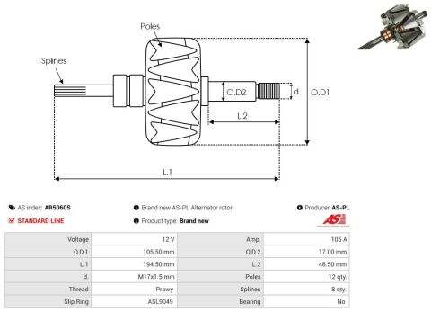 Ротор генератора