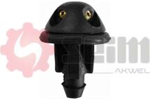 Форсунка подачі води для миття, система склоочисників