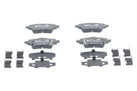 Колодки гальмівні (задні) Toyota Corolla 18-/C-HR 16- (з аксесуарами) Колодки гальмівні (задні) Toyota Corolla 18-/C-HR 16- (з аксесуарами)