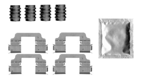 Монтажный Комплект тормозных колодок