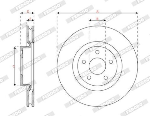 Диск гальмівний