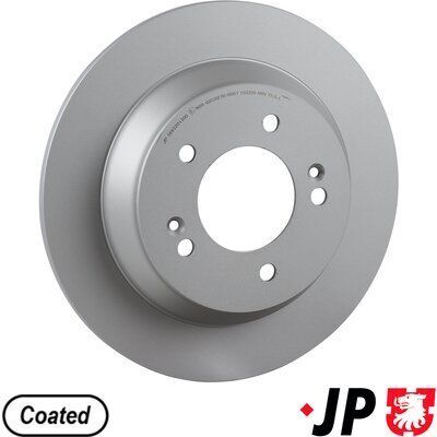 Гальмівний диск задній SOUL II (PS) 1.6 CVVT14-18, HYUNDAI KONA (OS, OSE, OSI) 1.6 T-GDi 20-23