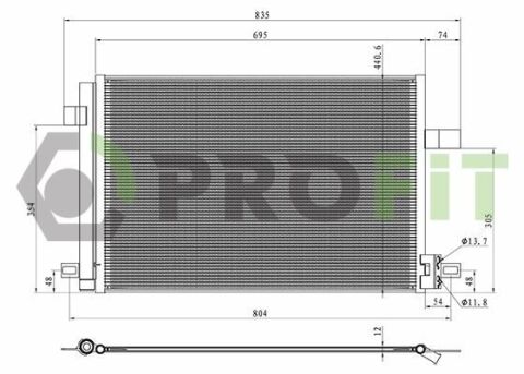 Конденсер кондиціонера Конденсер кондиціонера