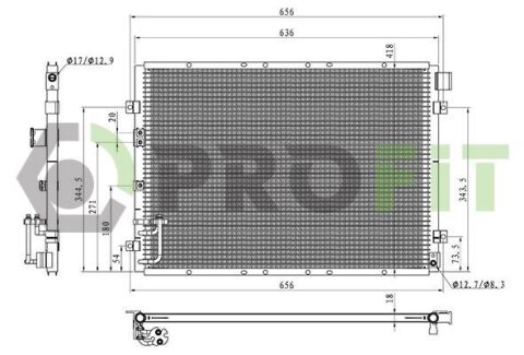 Конденсер кондиционера Конденсер кондиционера