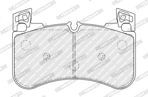 Колодки гальмівні дискові (комплект 4 шт)