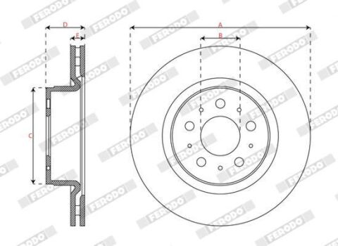 Диск гальмівний Диск гальмівний