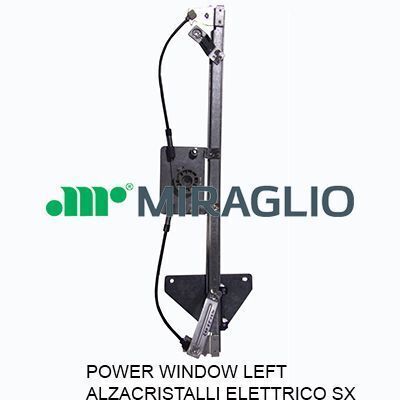 Стеклоподъемник (передний) Citroen Jumpy 16- (L) (электро) (без моторчика)