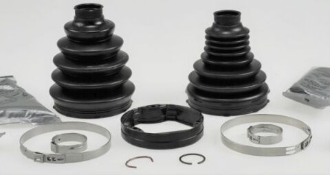 Пыльник полимерный ШРКШ со смазкой и металлическим креплением