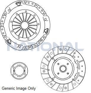 Комплект зчеплення HYUNDAI i40 11-19 (236mm) Комплект зчеплення HYUNDAI i40 11-19 (236mm)