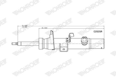 Амортизатор газомасляний
