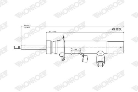 Амортизатор газомасляний