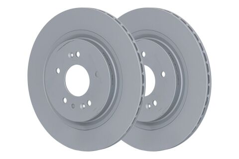 Диск тормозной (задний) Hyundai Santa Fe 18-20 (314x18)(вентил.) (с покрытием)