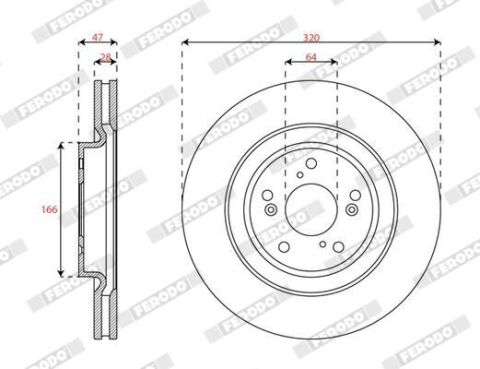 Диск тормозной