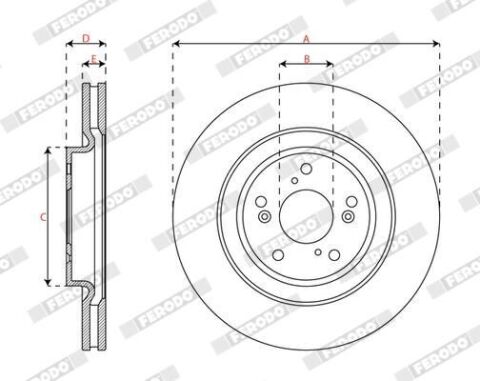 Диск тормозной