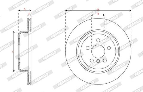 Диск гальмівний