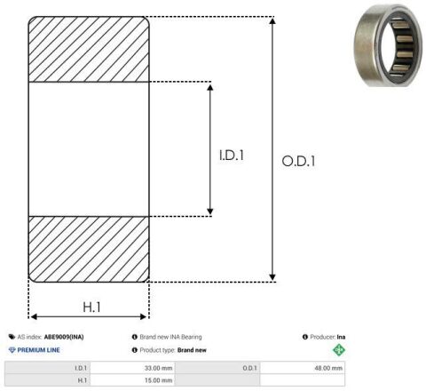 Подшипник игольчатый