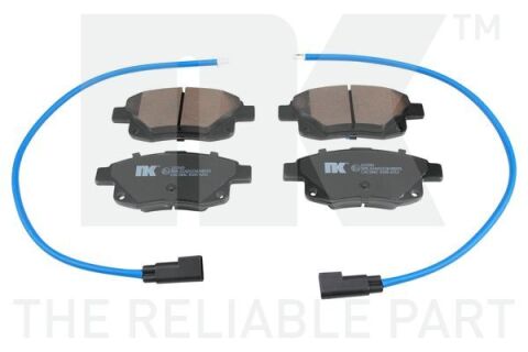Гальмівні дискові колодки, комплект