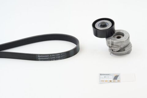 Комплект (ремінь+ролики)