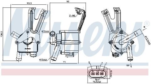 Помпа водяна First Fit