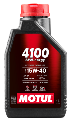 Моторна олива MOTUL 4100 SYN-NERGY 15W-40, 1 літр