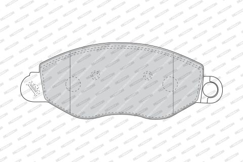 Гальмівні колодки дискові, комплект