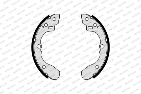 Комплект гальмівних колодок