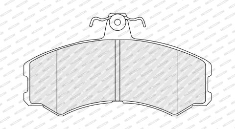 Гальмівні колодки дискові, комплект