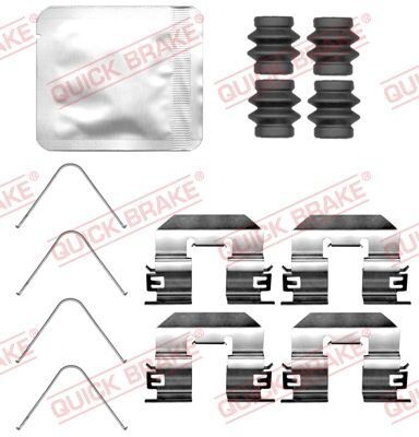 Комплект монтажный дисковых тормозных колодок Комплект монтажный дисковых тормозных колодок