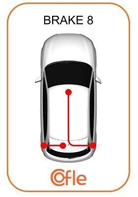 Трос ручного тормоза