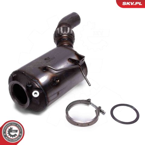 Протисажний/пиловий фільтр, система відведення ВГ