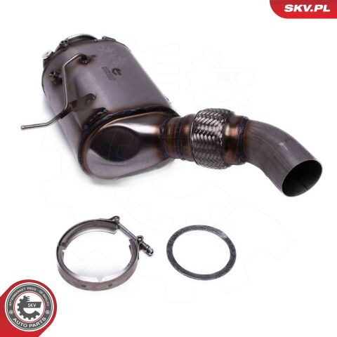 Протисажний/пиловий фільтр, система відведення ВГ