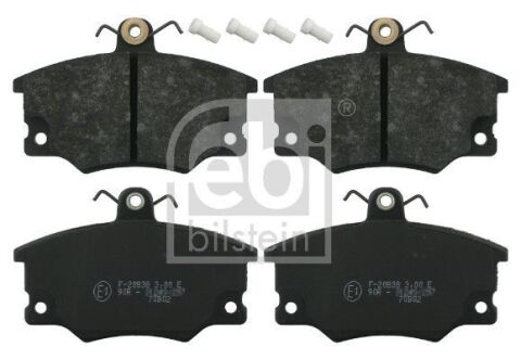 Комплект гальмівних накладок, дискове гальмо