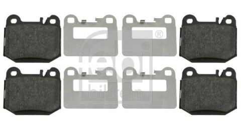 Комплект гальмівних накладок, дискове гальмо