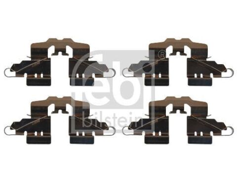 Комплект приладдя, накладка дискового гальма Комплект приладдя, накладка дискового гальма