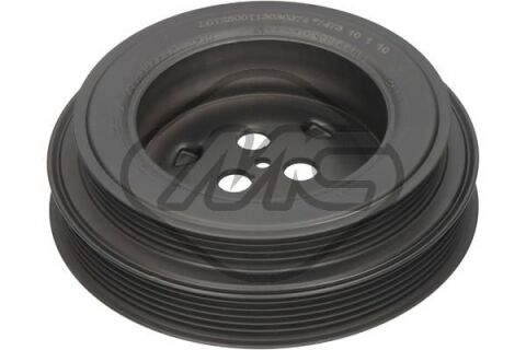 Шків, колінчатий вал